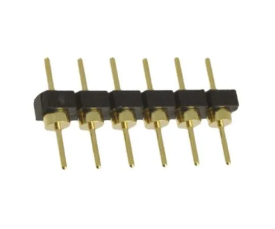 64-0589-64　Samtec BBL, 6 Way, 1 Row, Straight Pin Header　BBL-106-G-E