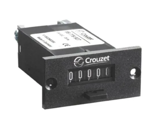 64-0424-62　Crouzet 5 Digit, Mechanical, Digital Counter, 230 V ac　99776921