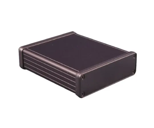 64-0623-76　Hammond 1455, Aluminium Enclosure, 120 x 103 x 30.5mm　1455L1202BK