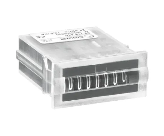 64-0424-70　Crouzet 7 Digit, Mechanical, Counter, 24 V ac　99778710