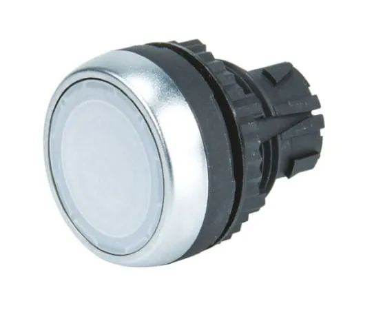 64-0601-94　BACO BACO Series, White Push Button Head, Spring Return, 22mm Cutout　L21AH50