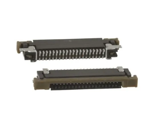 64-0611-86　Amphenol FCI SFV-R 0.5mm Pitch 20 Way Right Angle SMT Male FPC Connector, ZIF Bottom Contact　SFV20R-1STE9HLF