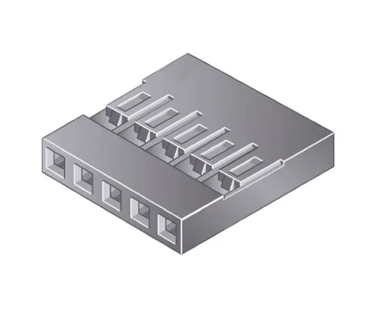 64-0611-59　Amphenol FCI Mini-PV Female Connector Housing, 2.54mm Pitch, 3 Way, 1 Row　65039-034ELF