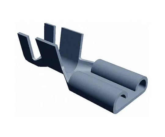 64-0380-65　TE Connectivity FASTON .250 Series Crimp Receptacle, 6.35 x 0.81mm, 4mm² to 6mm², 11AWG to 10AWG, Tin Plated　1-160301-9