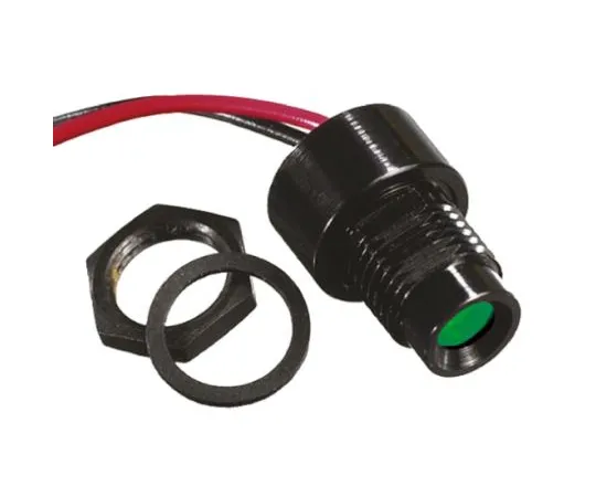 64-0580-41　Apem Green Indicator, Solid Wire Termination, 24 V dc, 8mm Mounting Hole Size　QRM85BXXG24E