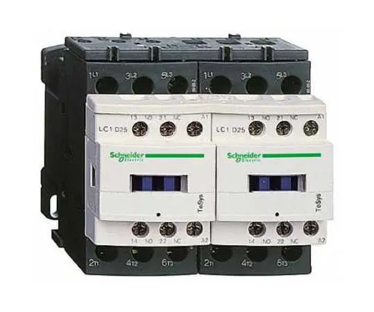 64-0488-99　Schneider Electric 3 PoleReversing Contactor, 9 A, 230 V ac Coil, TeSys D, 3NO　LC2D09U7V