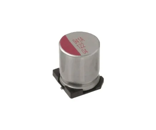 64-0360-74　Nichicon 220μF 16V dc Aluminium Polymer Capacitor, Through Hole 8 (Dia.) x 11.7mm +105°C 8mm　RPS1C221MCN1GS