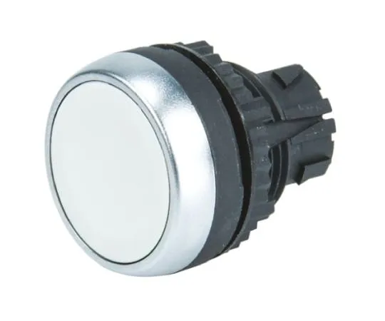 64-0601-86　BACO BACO Series, White Push Button Head, Spring Return, 22mm Cutout　L21AA05