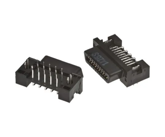 64-0433-46　Hirose FX2 Series 1.27mm Pitch 52 Way 2 Row Right Angle PCB Socket, Through Hole, Solder Termination　FX2-52S-1.27DSL(71)