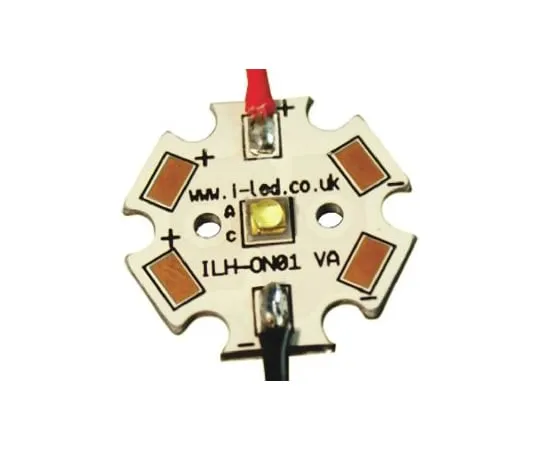 64-0350-98　ILS ILH-OW01-STWH-SC211-WIR200., OSLON 150 1+ PowerStar Circular LED Array, 1 White LED (5700K)　ILH-OW01-STWH-SC211-WIR200.