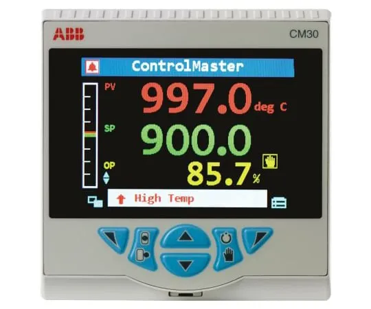 64-0450-29　ABB CM30 Controller, 97 x 97mm, 3 Output Analogue, Relay, 100 → 240 V ac Supply Voltage ON/OFF　CM30/1S0S0E0/STD