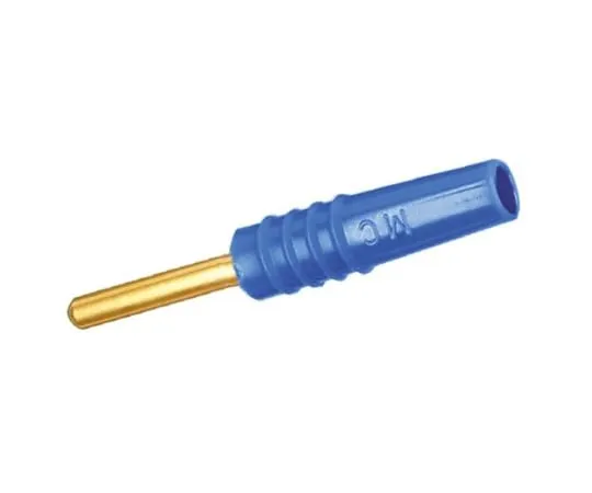 64-0568-01　Blue Plug Banana Plug Solder 30 V ac, 60 V dc　22.2609-23