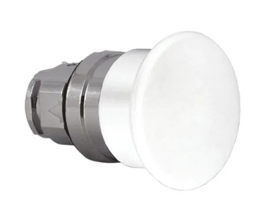 64-0498-37　Schneider Electric Harmony XB4 Series, White Push Button Head, Spring Return, 22mm Cutout　ZB4BW413