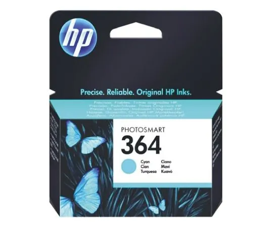 64-0456-51　Hewlett Packard 364 Cyan Ink Cartridge　CB318EE