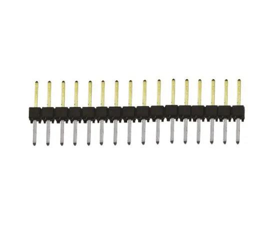 64-0591-06　Samtec TSW, 16 Way, 1 Row, Straight Pin Header　TSW-116-08-L-S