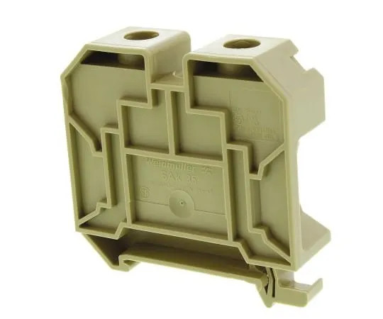 64-0373-31　Weidmuller, SAK Series , 800 V Feed Through Terminal Block, Screw Down Termination　0380760000