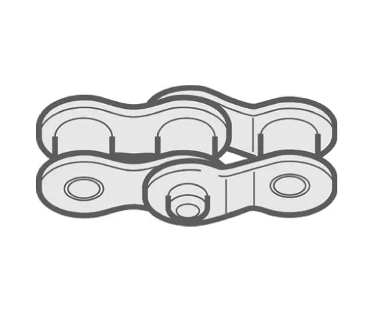 64-0403-39　Renold Steel Roller Chain Link, Chain Type 12B-1　12B1S30