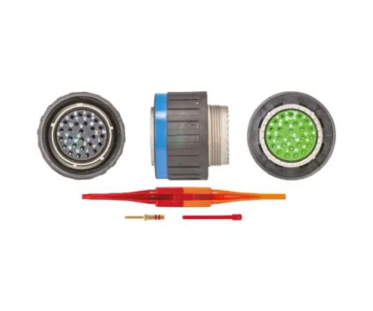 64-0574-40　Souriau EN3645 Series, 26 Way Cable Mount MIL Spec Circular Connector Plug, Socket Contacts,Shell Size 17, Screw　EN3645M6EN26FN