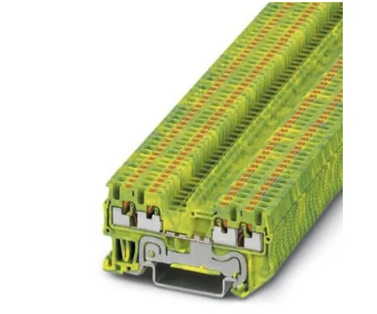64-0508-80　Phoenix Contact, PT Clipline Series Earth Modular Terminal Block, Push In Termination　3208333