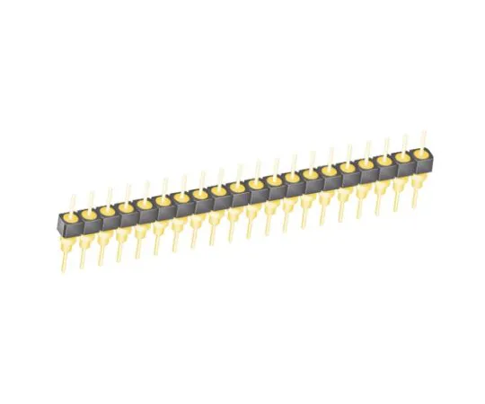 64-0589-88　Samtec BBS, 20 Way, 1 Row, Straight Pin Header　BBS-120-G-A