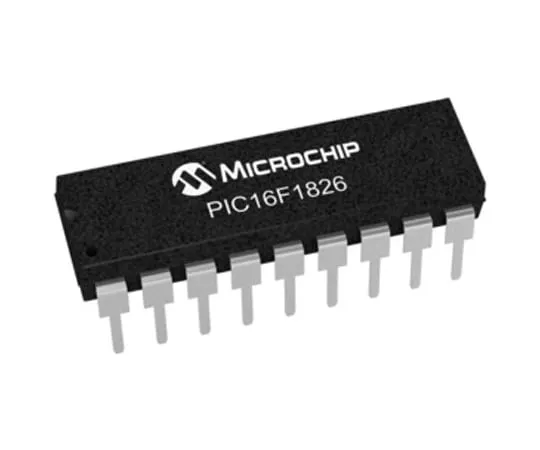 64-0465-01　Microchip PIC16F1826-E/P, 8bit PIC Microcontroller, 32MHz, 3.5 kB Flash, 18-Pin PDIP　PIC16F1826-E/P