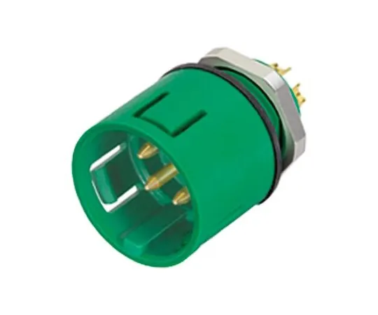 64-0445-11　Binder 720 Series Miniature Panel Mount Connector, 5 contacts Socket　99-9115-70-05