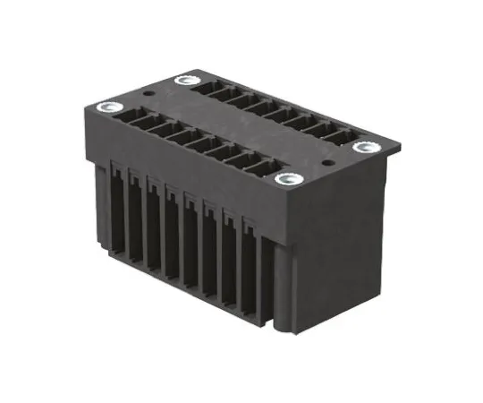 64-0466-23　Weidmüller OMNIMATE SC, 16 Way, 2 Row, Straight PCB Header　SCD 3.81/16/180F 3.2SN BK BX - 1030850000
