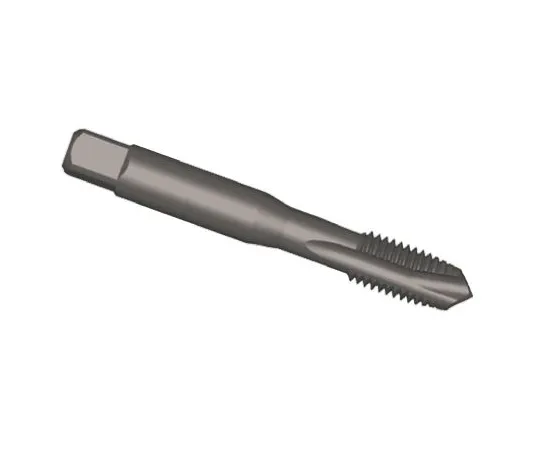 64-0387-61　Dormer HSS-XS1 M2.5 Spiral Point Thread Tap, 44.5 mm Length　E001M2.5