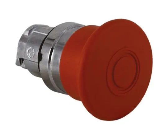 64-0497-25　Schneider Electric Harmony XB4 Series, Red Push Button Head, Spring Return, 22mm Cutout　ZB4BW443