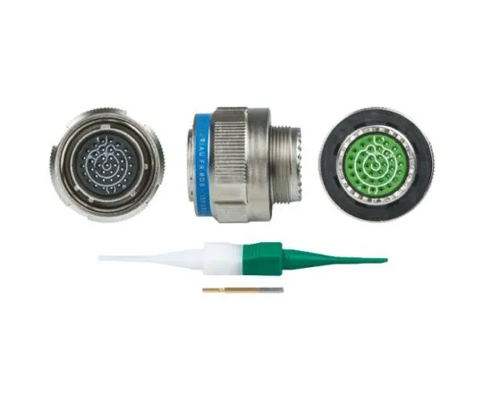 64-0573-37　Souriau 8D Series, 37 Way Cable Mount MIL Spec Circular Connector Plug, Socket Contacts,Shell Size 15, Screw Coupling,　8D515F35SN
