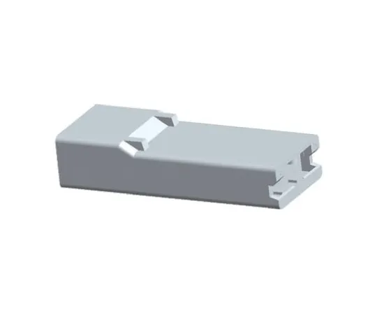 64-0394-90　TE Connectivity AMP FASTON Series, 1 Way Nylon 66 Crimp Terminal Housing, 6.35mm Tab Size, Natural　336369-1