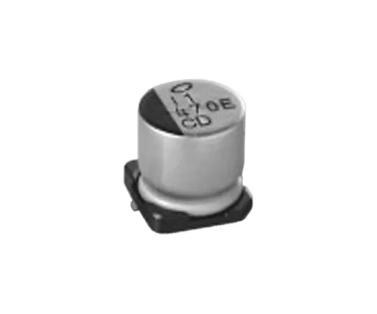64-0361-97　Nichicon 680μF 6.3V dc Aluminium Electrolytic Capacitor, Surface Mount 8 (Dia.) x 10mm +105°C 8mm　UCD0J681MNL1GS