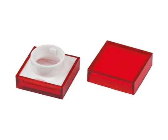 64-0491-90　Red Square Push Button Lens for *** with ADA16 Series　745-2546