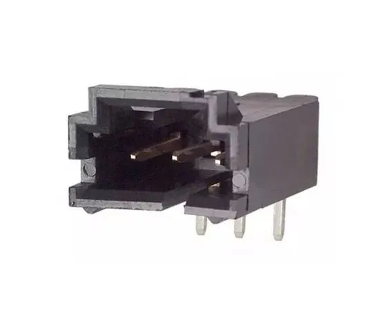 64-0384-17　TE Connectivity AMPMODU MTE, 3 Way, 1 Row, Right Angle PCB Header　5-103635-2