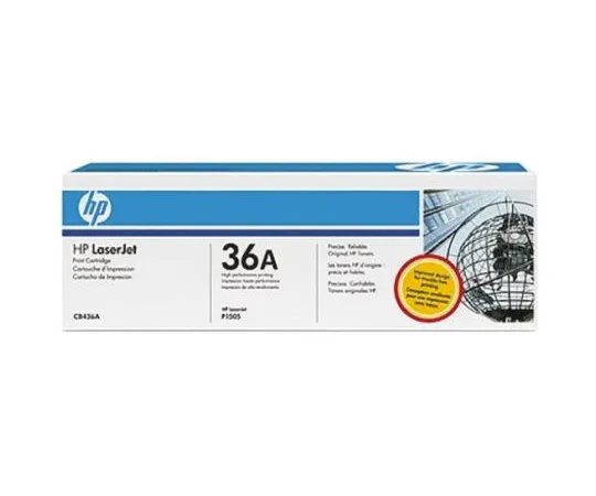 64-0456-39　Hewlett Packard CB436A Black Toner Cartridge HP Compatible　CB436A