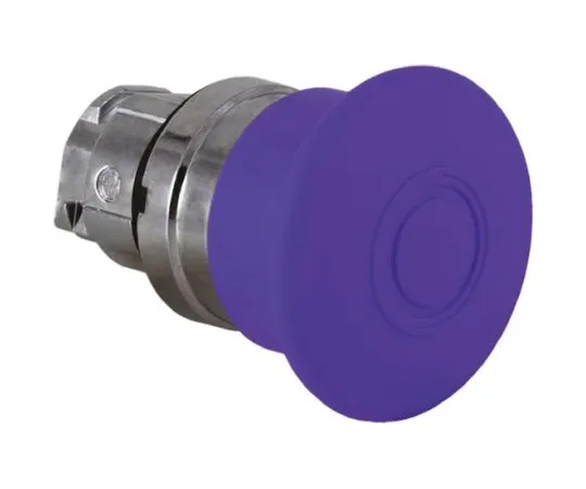 64-0497-28　Schneider Electric Harmony XB4 Series, Blue Push Button Head, Spring Return, 22mm Cutout　ZB4BW463