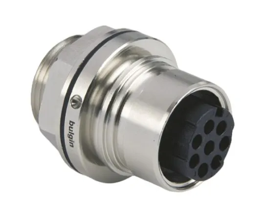 64-0583-64　Bulgin Buccaneer 6000 Series Panel Mount Connector, 8 contacts Plug　PXM6012/08S/CR