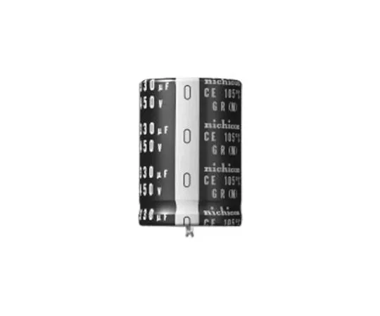 64-0360-19　Nichicon 150μF 400V dc Aluminium Electrolytic Capacitor, Through Hole 30 (Dia.) x 30mm +105°C 30mm 10mm　LGR2G151MELB30