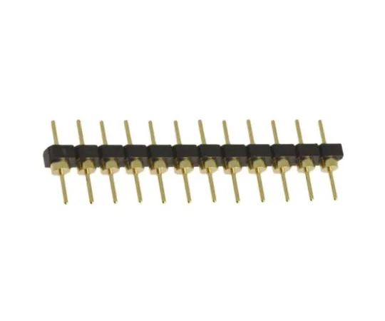 64-0589-70　Samtec BBL, 12 Way, 1 Row, Straight Pin Header　BBL-112-G-F