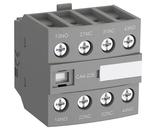 64-0346-79　ABB CA4, NO/3NC (4), Auxiliary Contact, Front Mount, 6 A　1SBN010140R1213  CA4-13N
