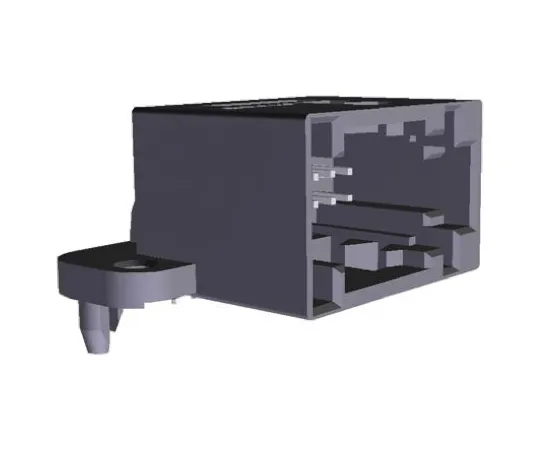 64-0376-51　TE Connectivity Micro Quadlock System Series, 2 Row 12 Way Through Hole Plug Micro Quadlok Interconnection, with Solder　1355505-1