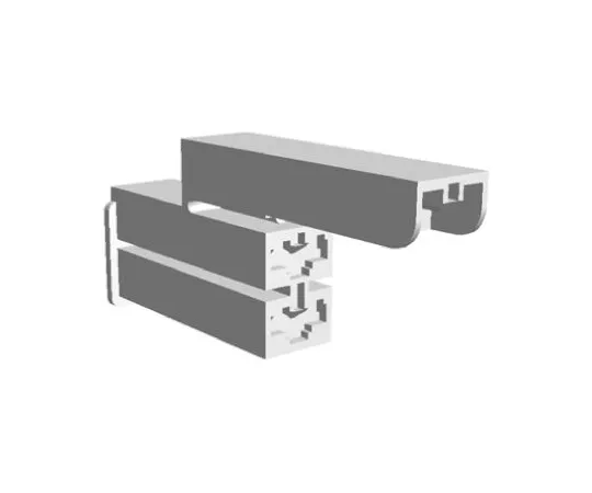 64-0395-48　TE Connectivity Positive Lock .187 Mk II Series, 3 Way Nylon Crimp Terminal Housing, 6.35mm Tab Size, Natural　172075-1