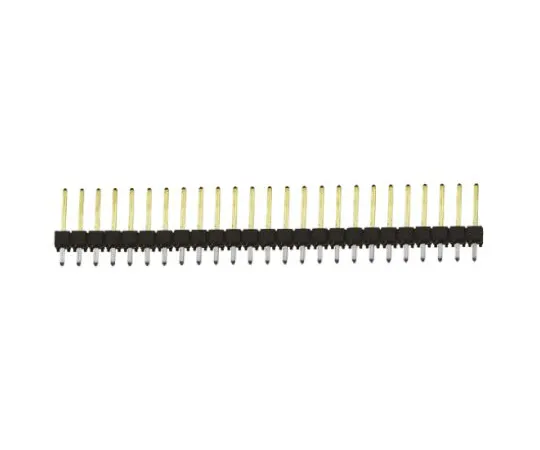 64-0591-35　Samtec TSW, 25 Way, 1 Row, Straight Pin Header　TSW-125-14-L-S