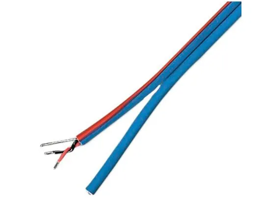 64-0453-69　Van Damme 100m Blue/Red 4 Core Speaker Cable, 0.18 mm² CSA　268-090-100