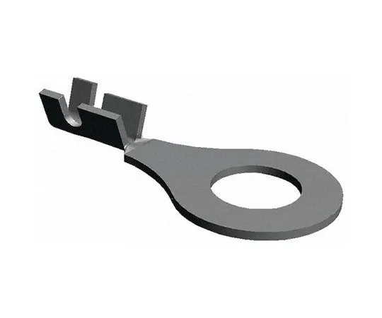 64-0379-39　TE Connectivity Uninsulated Crimp Ring Terminal, M6 Stud Size, 0.5mm² to 1.4mm² Wire Size　60700-2