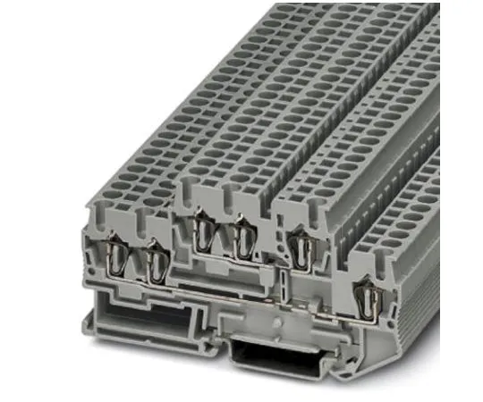 64-0637-23　Phoenix Contact, STTB Clipline Series , 500 V Spring Cage, Spring Cage Termination　3038516