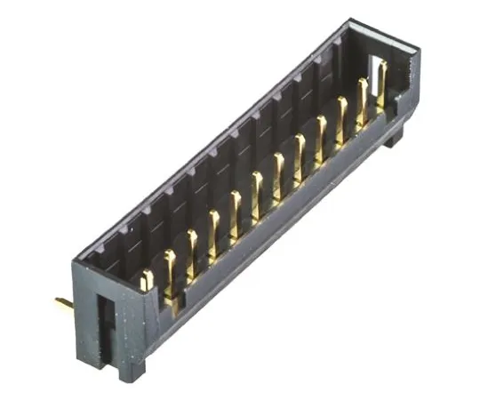 64-0643-10　Hirose DF3, 12 Way, 1 Row, Right Angle PCB Header　DF3-12P-2DS(01)