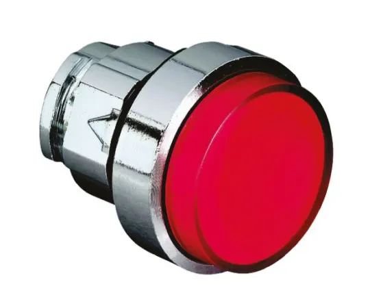64-0498-33　Schneider Electric Harmony XB4 Series, Red Push Button Head, Spring Return, 22mm Cutout　ZB4BW143