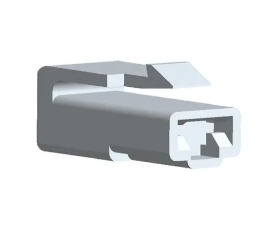 64-0348-41　TE Connectivity FASTON .250 Series, 1 Way Nylon Crimp Cover, 0.25in Tab Size, Natural　176986-1