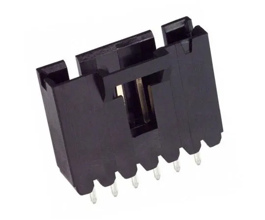 64-0384-23　TE Connectivity AMPMODU MTE, 6 Way, 1 Row, Straight PCB Header　5-104363-5